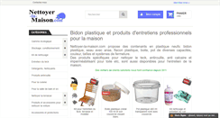 Desktop Screenshot of nettoyer-la-maison.com