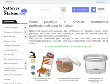 Tablet Screenshot of nettoyer-la-maison.com